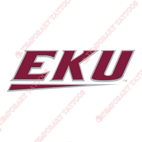 Eastern Kentucky Colonels Customize Temporary Tattoos Stickers NO.4323